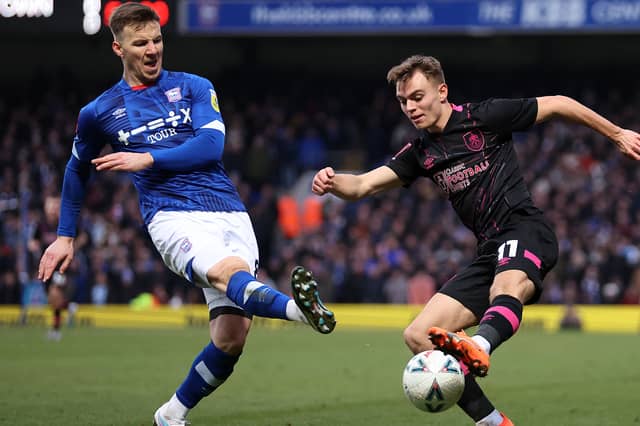 Evans was an unused substitute against Burton, but now he could find himself making his debut at the weekend.