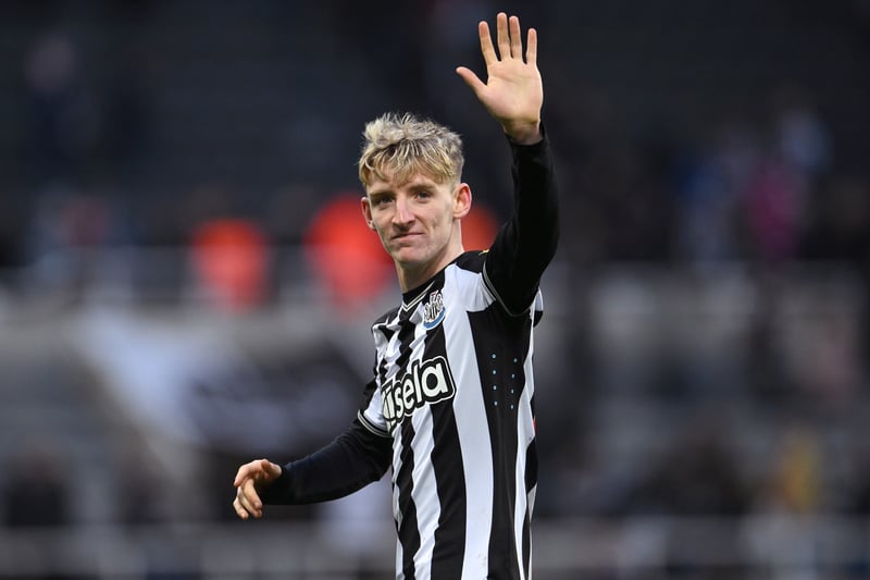 Missed two matchs all season for Newcastle United and both have been down to suspension. Sent off for two yellow cards against West Ham. The red card meant he remained on eight yellow cards rather than 10 but he has since picked up another booking.