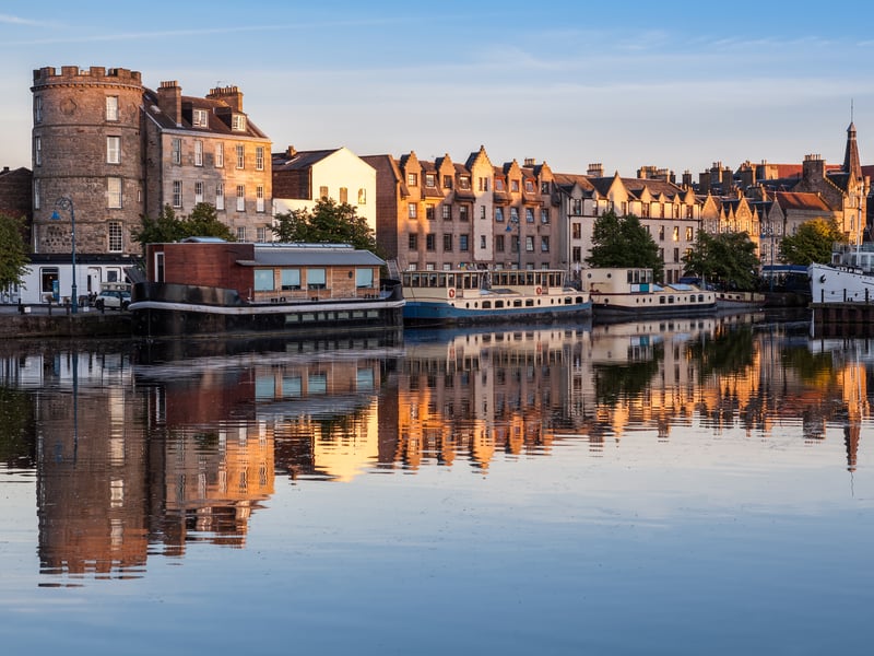 Having suffered years of disruptive tram works, the sunshine has returned to Leith. Judges praised the area for its enduring spirit, as areas such as Constitution Street bounce back to business after construction works. 
