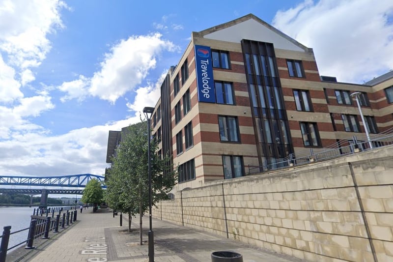 The quayside's Travelodge on the Quayside has top marks from an inspection in October 2019. 