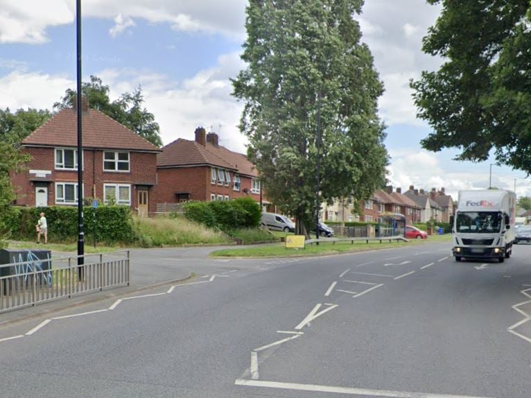 There were six crashes involving bicycles recorded on Herries Road, in Sheffield, during the three years to the end of June 2023, according to figures from South Yorkshire Police. One of those, which resulted in 'slight injury', happened near the junction with Galsworthy Road, pictured.