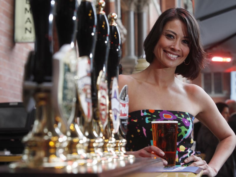 We ran a poll to find the best pub in Sheffield - and this gallery reveals the top 16, as voted by readers. File picture shows TV presenter Mel Sykes with a pint of beer during National Cask Ale Week. Photo: David Parry/PA Wire