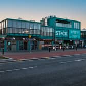 STACK's existing shipping container complex in Seaburn, Sunderland. It is planning a new venue on Arundel Gate in Sheffield city centre, with food, drinks and live entertainment