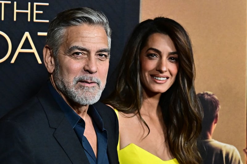 Superstar actor George Clooney married Lebanese-British human rights barrister Amal Clooney in 2014. They have a fortune in the region of $570 million.