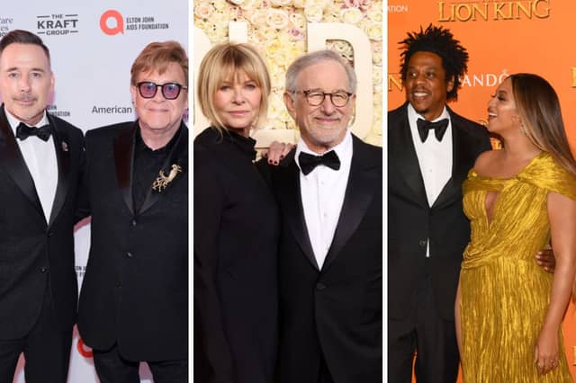 Some of the world's wealthiest couples.