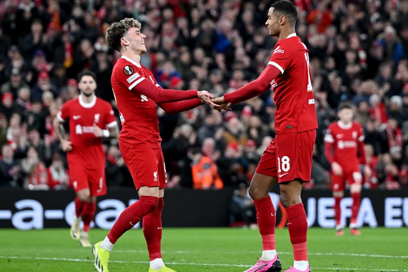 Kept his cool to net his first Liverpool goal and could have had another while aggressive pressing yielded Salah's strike in the first half. Continued to work hard in the second half before being subbed in the 73rd minute. 