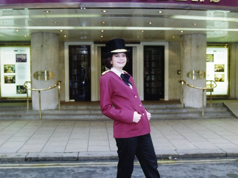 Queens Hotel new commissionaire Kelly Sutton. 