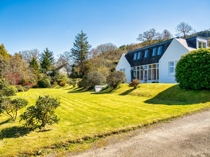 Lagganbuie House is currently marketed by Knight Frank for offers over £525,000.
