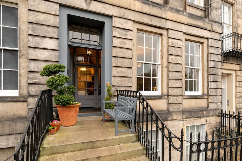 21 Dean Terrace in Stockbridge is arguably one of Edinburgh's finest addresses and is now being brought to the market affording buyers the rare opportunity to purchase a truly elegant home of great distinction.
