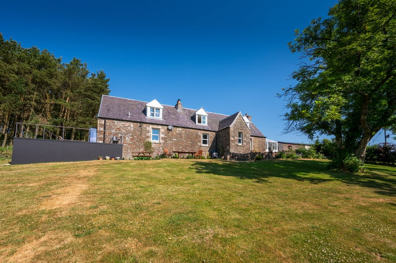 The four-bedroom home is being advertised by Galbraith and is priced at offers over £430,000.