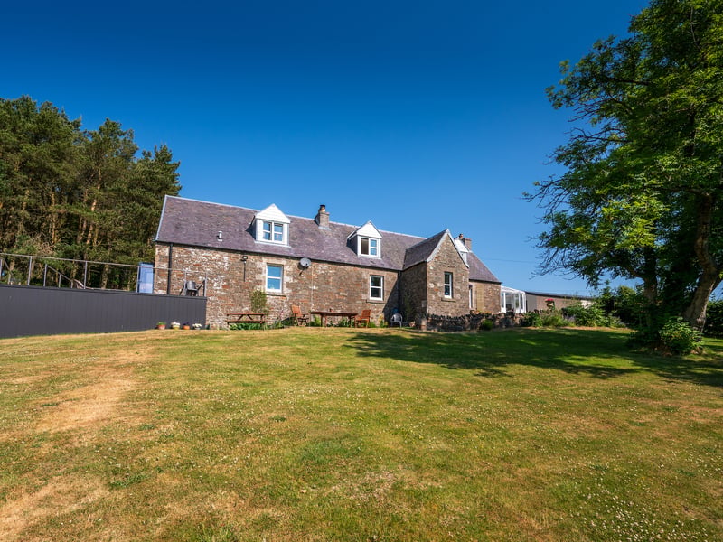 The four-bedroom home is being advertised by Galbraith and is priced at offers over £430,000.
