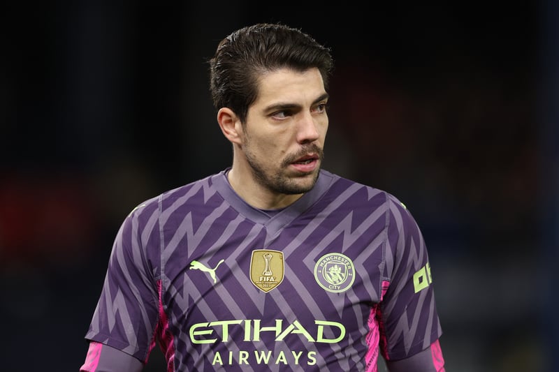 The 31-year-old is City's cup goalkeeper anyway but now Guardiola's only option. First-choice Ederson is out for around four weeks with a muscle injury he picked up against Liverpool.