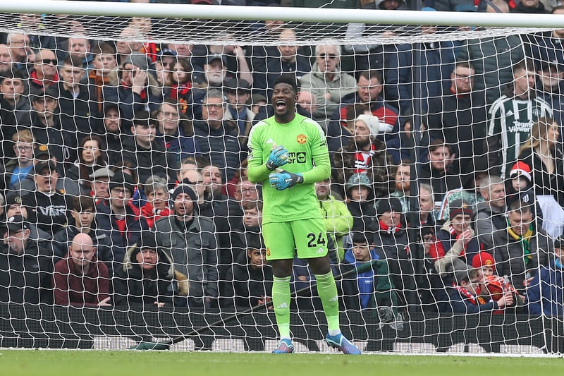 Onana started the last FA Cup game, suggesting he will be used again here.