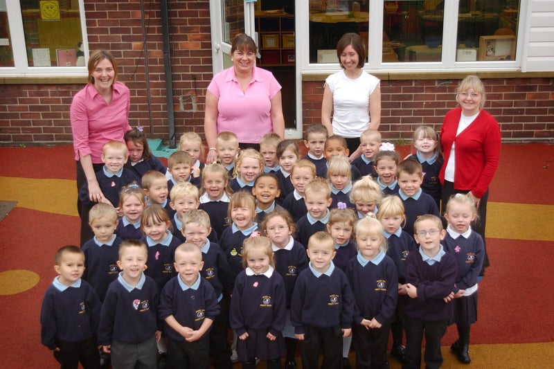 Can you believe, it's 20 years since these pupils were pictured during their first days at the school.