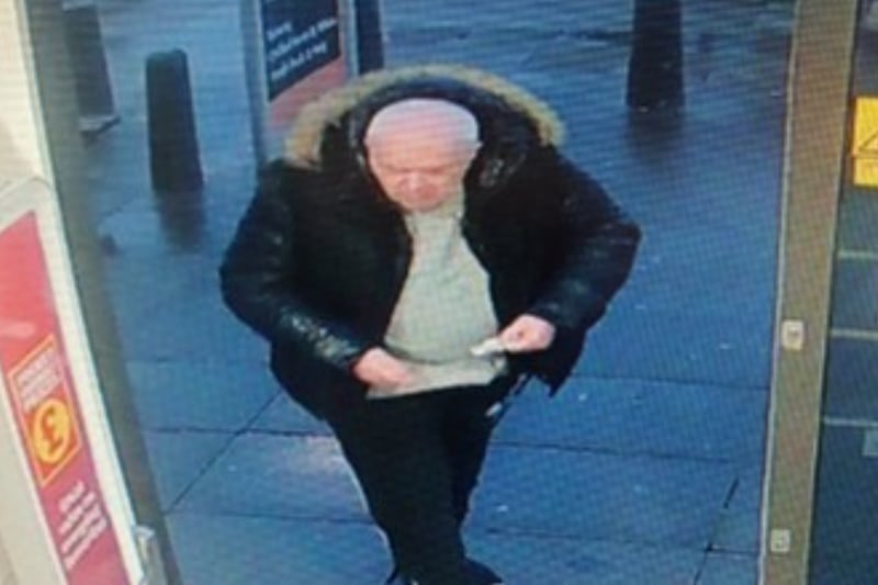 Michael Ridings, who is missing from his home in Fleetwood, is also wanted on recall to prison.

The 70-year-old was last seen on Victoria Road West in Cleveleys at around 7.40pm on Thursday.

He was last seen wearing blue Adidas tracksuit bottoms, a grey t-shirt and a black gilet which has brown fur around the hood over a blue parka coat.

Michael was also wearing black trainers with white soles, as seen in a CCTV image released by police.

He is described as 5ft 8in tall, of a large build with short, white hair.

Officers said he may appear confused.

Michael has links to Fleetwood, Cleveleys, Blackpool, Preston, Greater Manchester and West Yorkshire.

The public have been urged to call 999 for immediate sightings of Michael.

If you have any other information about his whereabouts, call 101 quoting log number 1008 of March 13.