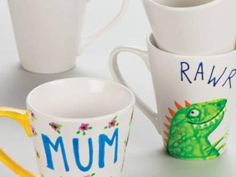 Unleash your child's inner artist at the Children's Easter Mug Painting Workshop in the Fishergate Shopping Centre, Preston, from 1-3pm on April 6 and 7th April.
Mini maestros can pick their plain white mug, grab their paintbrushes, and let their imaginations run wild. Free to all.