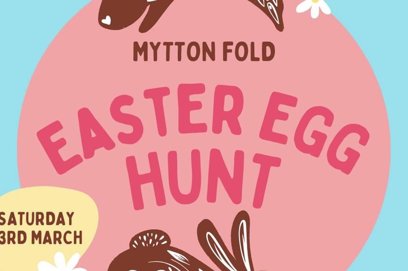 The Easter bunny is returning to Mytton Fold Hotel, Langho, on Saturday March, 23 from 10am to 1pm for some Easter fun.
Join the scavenger style Easter egg hunt, across Mytton Fold grounds, available to book for two sessions: 10:00am or 11:30am. 
Each child takes home an Easter egg on completion, along with a meet and greet from the Easter bunny too.
Kids tickets are £8.50 each and include - Easter egg hunt and map of the grounds, chocolate throughout the hunt, Easter egg on completion, meet and greet with the Easter bunny and access to the mobile petting farm during your hunt.
Must be pre-booked