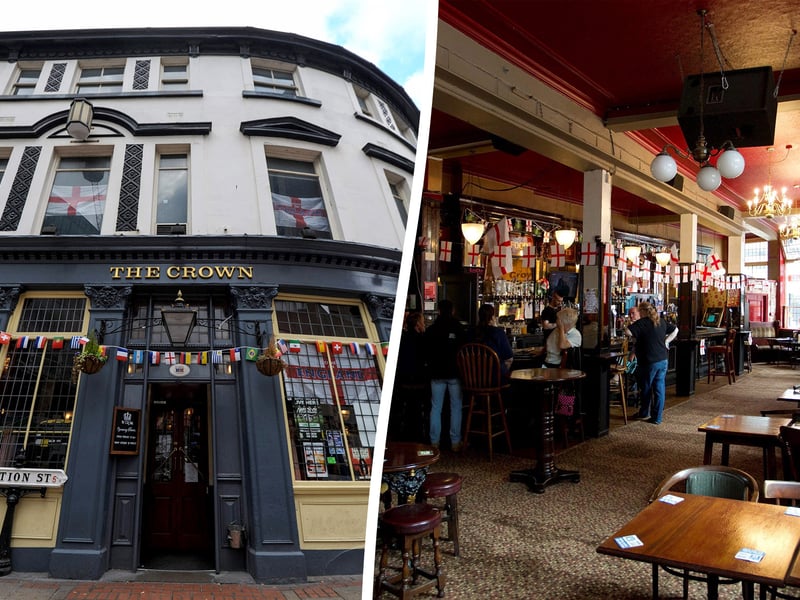 The Crown pub on Station Street in Birmingham city centre - where heavy metal was born as Black Sabbath played their first gig there. It was an important club for music in the UK in the 70s and 80s