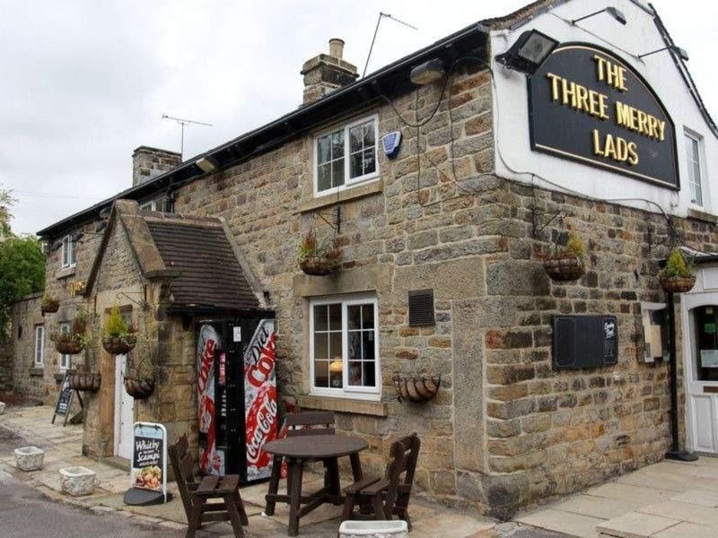 The Three Merry Lads, on Redmires Road, Sheffield, has a 4.2/5 rating from 761 Google reviews, with customers appreciating the 'great food', 'friendly staff' and 'cosy atmosphere'. It's a short walk from the Rivelin Reservoir, Fox Hagg Nature Reserve and the ruins of the old Lodge Moor POW camp.