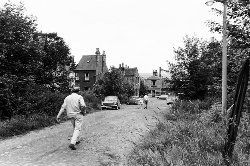 Prospect Street looking towards Town Street in July 1972.