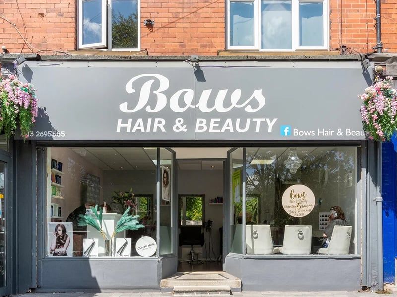 Bows Hair & Beauty on Stainbeck Road in Chapel Allerton is highly recommended by our readers and was praised for its "fantastic team" and "excellent customer service".