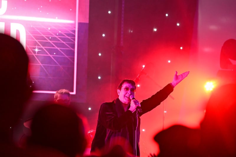 Marc Almond on stage for Blackpool's 80s Weekender Night at the Winter Gardens on Friday