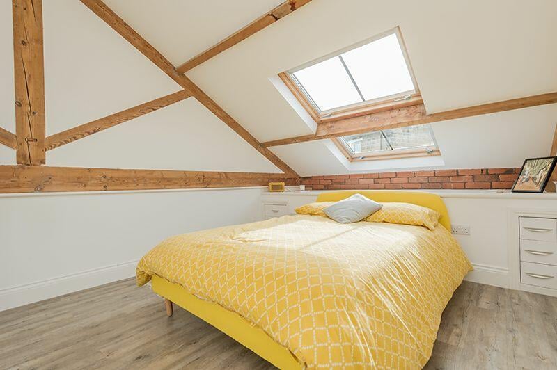 There are a total of three double bedroom on this floor.