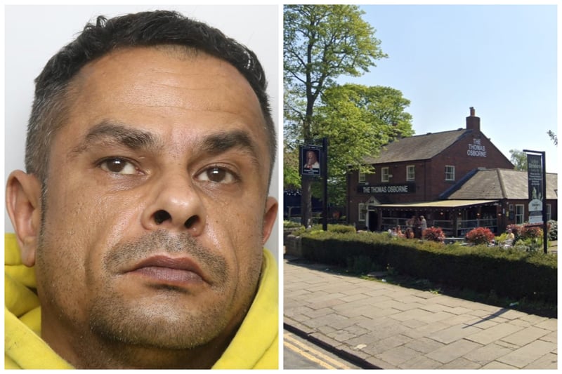 Jermaine Walton, 42, of Leafield Towers, Moortown, was jailed for 32 months after admitting section 20 GBH without intent. It came after he bit off a man's ear during a brawl outside the Thomas Osborne pub on Street Lane.