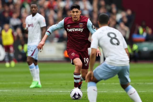Alvarez has been shown ten yellow cards and thus has been handed a two game Premier League suspension.