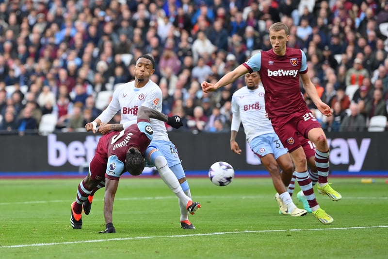 Was a titan in midweek and Sunday's showing was a little less prolific. West Ham lost control in the second half and perhaps needed the big midfielder to step up.