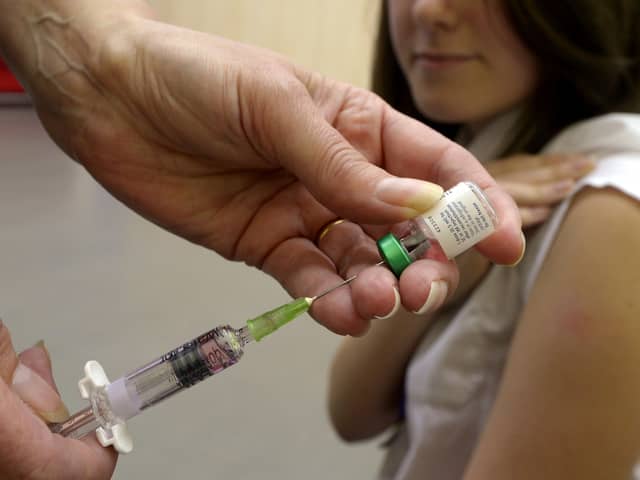 Figures from the UKHSA show 85.2 per cent of five-year-olds in Sheffield last year had both doses of the MMR vaccine – which protects against measles, mumps and rubella.
The uptake was down from 87.3 per cent in 2019-20, before the pandemic hit