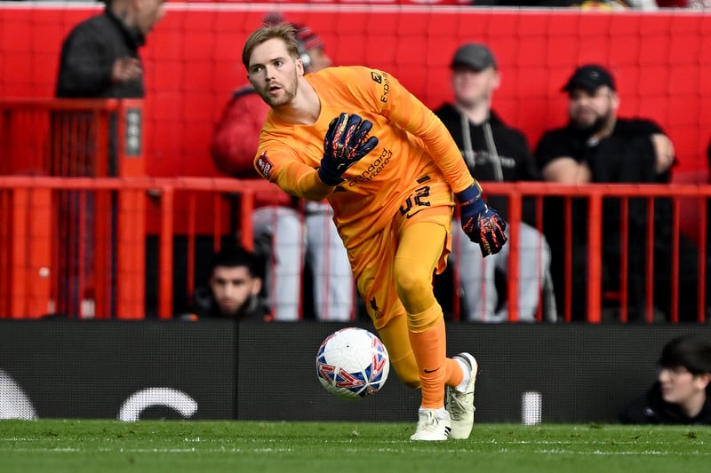 Kept Liverpool in the game in the first half with several important saves, although may be disappointed he didn't get a stronger hand on Garnacho's shot that led to McTominay breaking the deadlock. Got off his line well in quick succession in the second half and otherwise untested before being helpless to Anthony's late equaliser. Booked for time-wasting in extra-time then saved from Maguire but given no chance to keep out Rashford's effort. No chance with the late winner.
