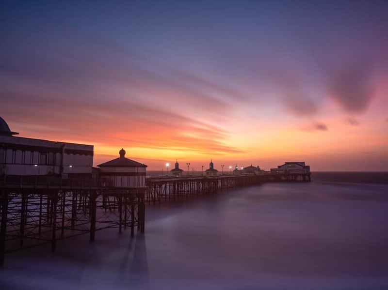 Blackpool Gazette Camera Club member Ben Mottershead captured this beautiful shot of the pier