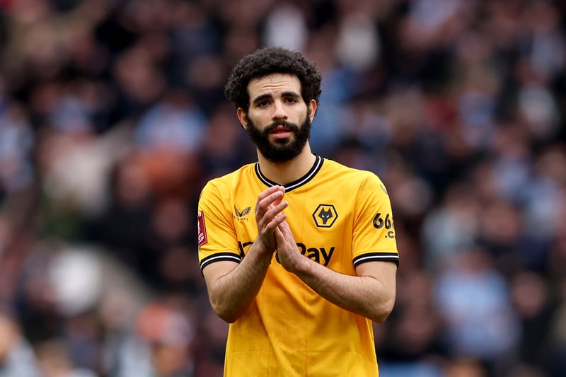 Wolves’ standout player despite defeat, Ait-Nouri scored one, assisted another and attempted seven shots from left wing-back.