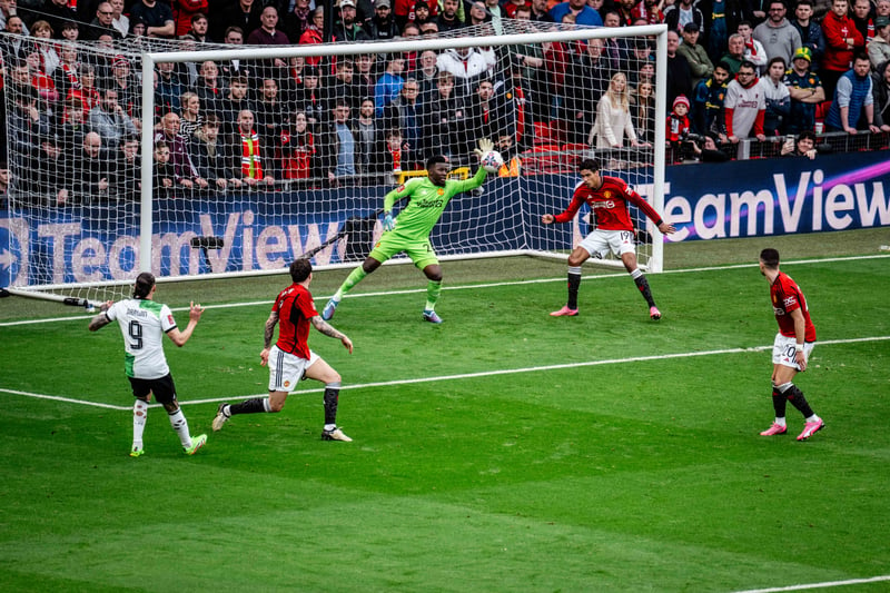 The goalkeeper made an impressive eight saves and four claims in the 4-3 AET win over bitter rivals Liverpool.