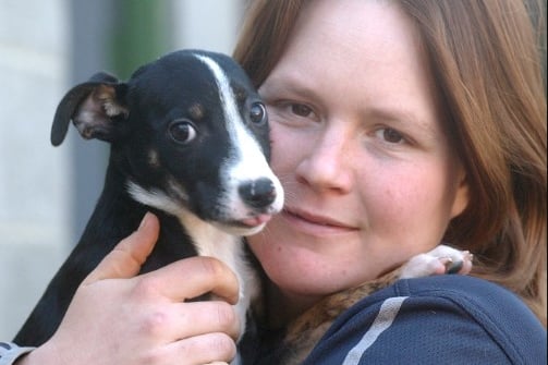 Dusty the puppy got a well deserved pampering from Sarah Wilkinson of West Hall kennels in Cleadon in 2004.
Dusty made the headlines after she was found in a wheelie bin.