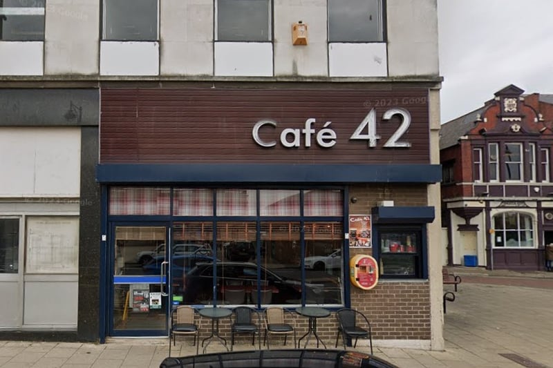Cafe 42 in South Shields has a 4.8 rating from 52 reviews. 
