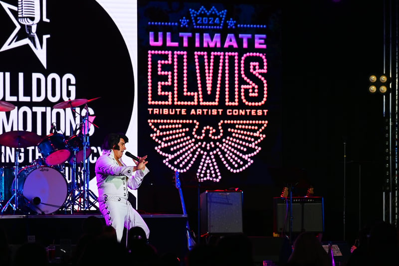 Those who put on their best Elvis act earned themselves a place in the finals in Memphis, Tennessee.