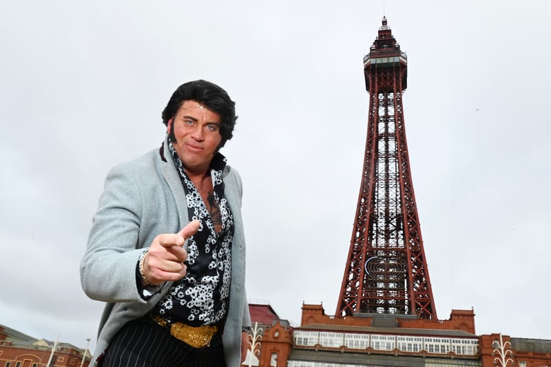 Presley pretenders from across the country gathered in Blackpool this weekend for a three-day competition in the British Elvis tribute contest.