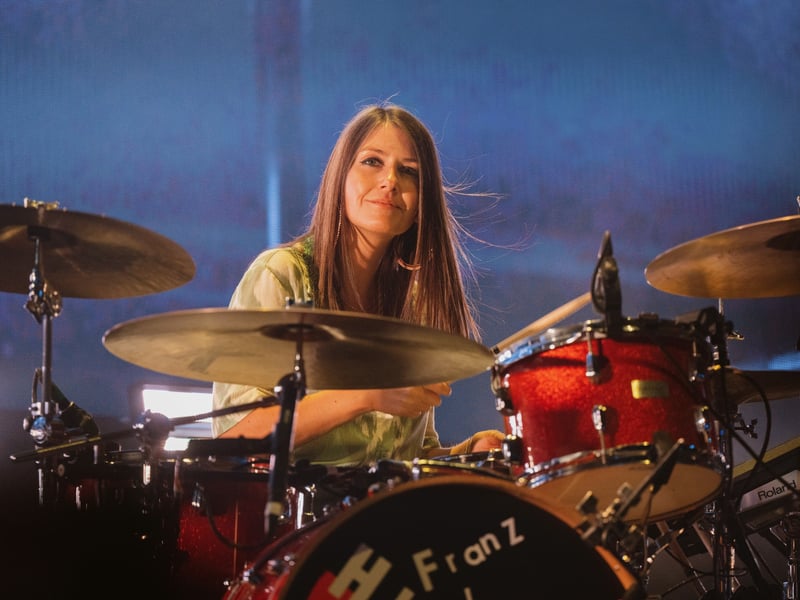 Franz Ferdinand drummer Audrey Tait was brought up in Rutherglen and was a pupil at Stonelaw High School. 