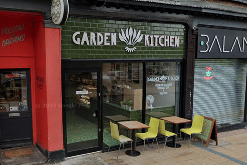 Garden Kitchen is a newly-fitted vegan cafe and takeaway on Devonshire Street in the city centre. It is on the market for £30,000.
