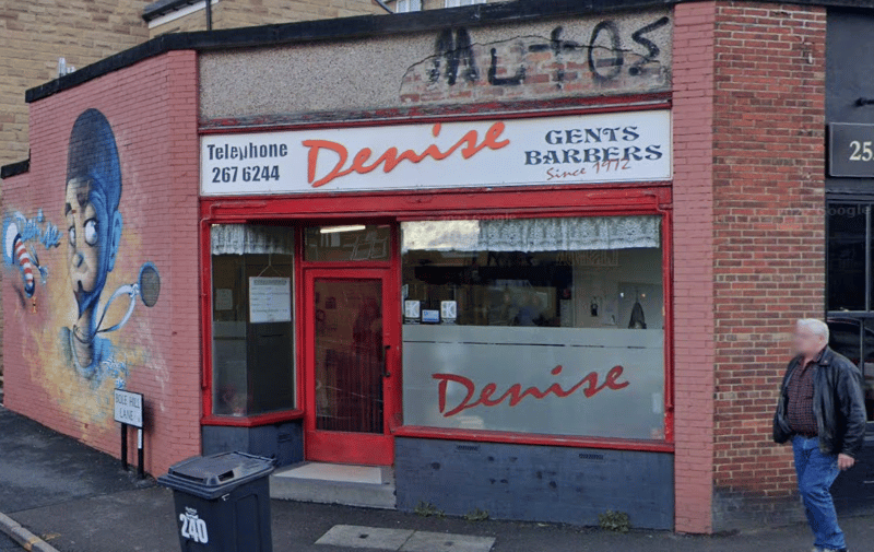 Denise gents barbers at 251 Crookes, Crookes, is for sale for £38,995 due to retirement.


