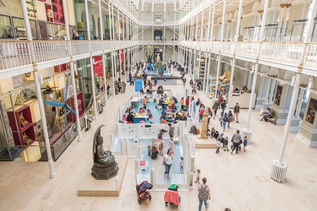 Situated on Edinburgh's Chambers Street, the most-visited free attraction in Scotland continued to be the National Museum of Scotland. UK-wide it dropped down one place to 12th - despite an 11 per cent increase year-on-year to attract 2,186,841 visitors.