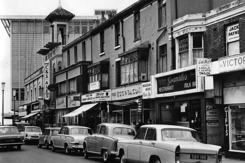 North side of Victoria Street in 1976