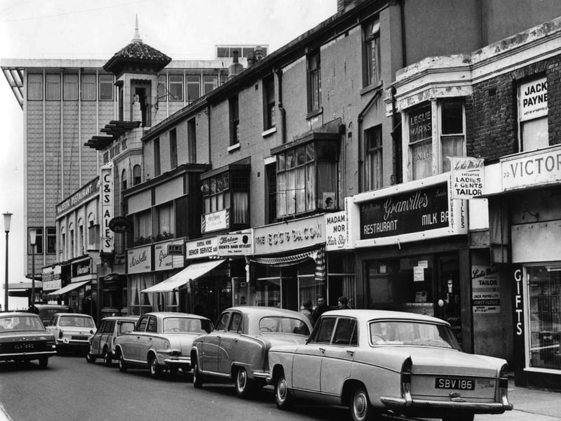North side of Victoria Street in 1976