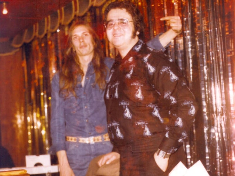 Northern Soul's Ian Levine (right) and Colin Curtis - the way they were in 1975