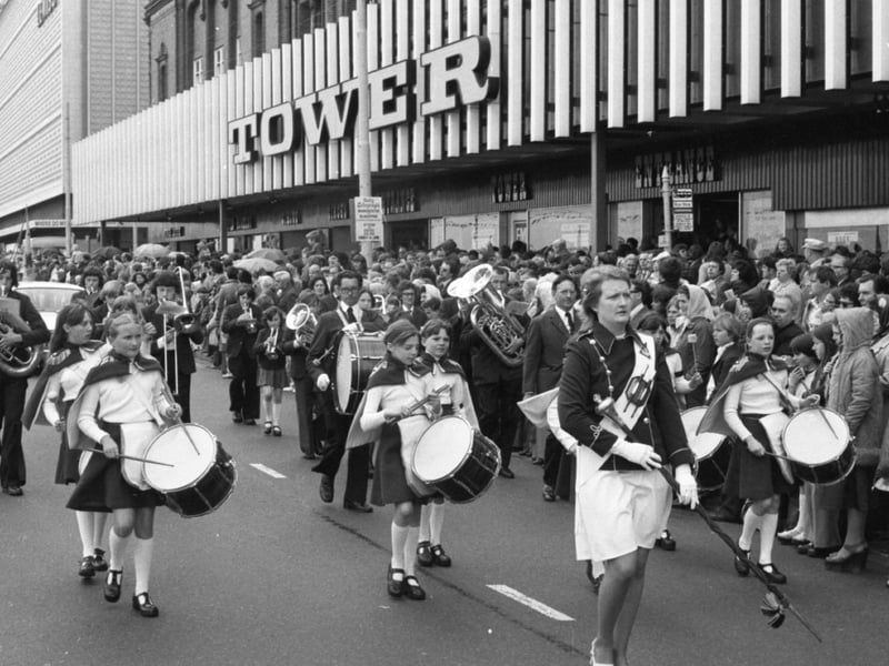 Happy birthday Blackpool! The parade for the centenary celebrations
