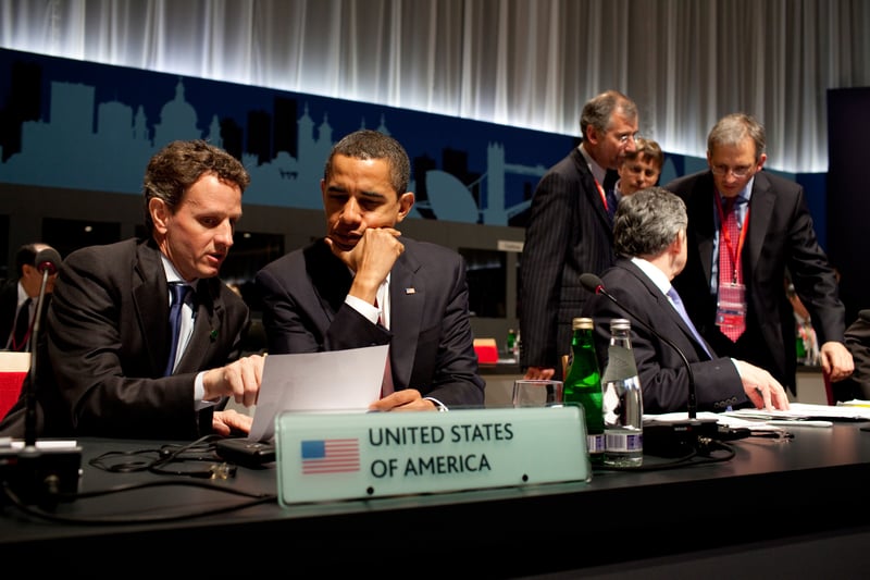 Obama gathered with the fellow heads of government/heads of state in the capital in 2009.
