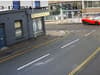 Video shows moment driver crashes £100,000 Ferrari supercar into city centre bike racks