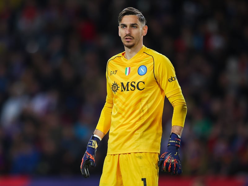Position: GK | Current club: Napoli | Market value: £10.2m